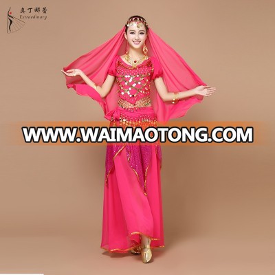 Performance india suit belly dance wear for women